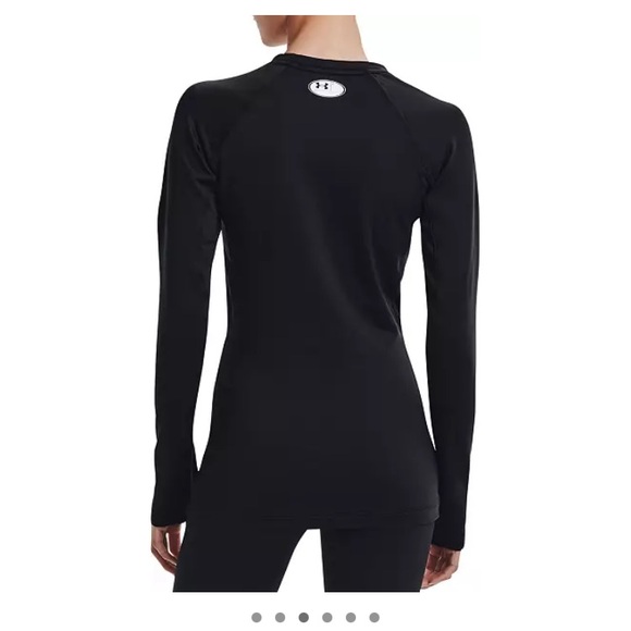 Under Armour Cold Gear Black Performance Top size Medium {345} - Picture 2 of 13